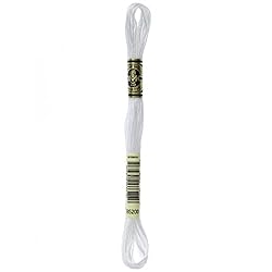 DMC 6-Strand Embroidery Cotton Floss, Snow White