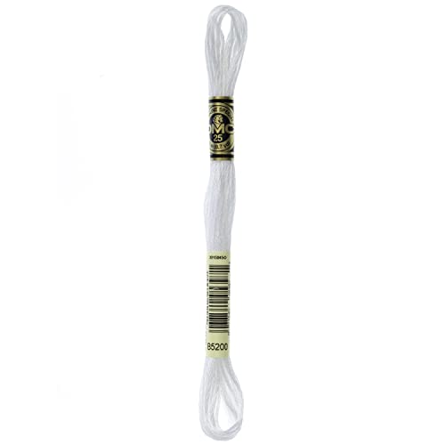 DMC 6-Strand Embroidery Cotton Floss, Snow White