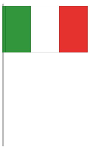 partydiscount24 10 x Papierfähnchen Italien