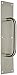 Rockwood 107 X 70C.32D Stainless Steel Pull Plate, 16