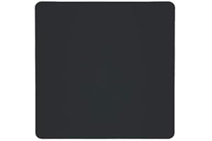 DESKU Office Desk Chair Mat – PVC Mat for Hard Floor Protection, Black, 48 Inches x 48 Inches, Made in The USA, Home Office Supplies