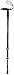 LEKI Wanderfreund Trekking Pole - Black
