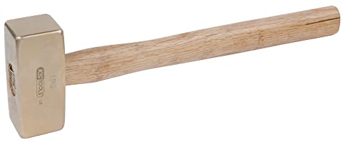 KS Tools 963.2053 Maceta BRONZEplus 2000 g, con mango de nogal americano