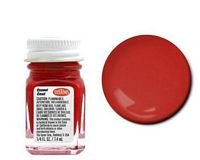 Testors Enamel Paint .25oz-Stop Light Red Metallic