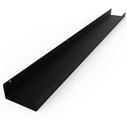 DIY CARTEL Made in USA Floating Metal Wall Shelf