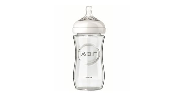 philips avent 3pk natural glass baby bottle 8oz