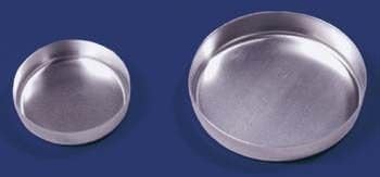 Eagle Thermoplastic Disposable Aluminum Smooth-Wall Weighing Dishes D140S-100,