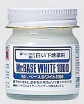 Mr. Base White 1000 NET.40ml Bottle Gundam Hobby