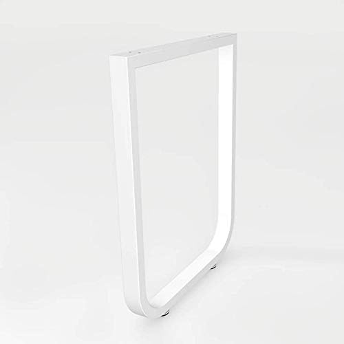 調節可能な家具の脚 1x金属テーブルの脚 頑丈な鉄のキッチンダイニングテーブルの脚バーテーブルの足 工業用長方形のテーブルフレームdiyオフィスデスク の脚家具アクセサリー 白75x72 5cm Dawidjaniak Pl