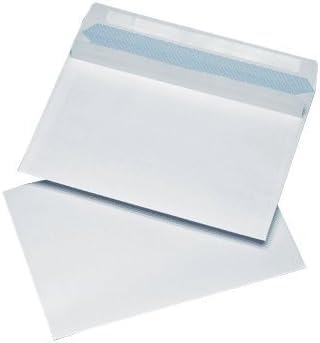 MAILCOMS | 500 White C5 Self Seal Envelopes | 162 x 229mm | Non-Windowed | 90gsm | Secure & Reliable for All Mailing Needs