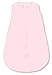 SwaddleDesigns Cotton Sleeping Sack, Pastel Pink, Large 12-18 Months, Wearable Blanket with 2-way Zipper