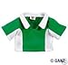 Webkinz Clothes - Green and White Fleecy