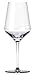Miko Wine Glasses, Pure Lead Free Crystal, Wine Glass Set Of 6 (Cabernet)