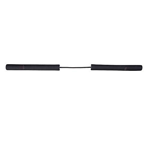 Aship Safety Foam Martial Art Sticks with Swivel Chain - Professional Design, Martial Arts Supply Karate Sticks for Beginner & Kids Practice and Training - Black 28CM/11” - Thumbnail 4