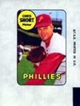 1969 Topps Decals (Baseball) Card# 40 Chris Short of the Philadelphia Phillies NrMt Condition