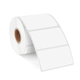 HokLapaper Label Stickers 2”x 1” White Thermal