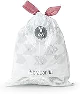 Brabantia PerfectFit Bin Liners Size V 2-3 Litre 40 Bags White view 4