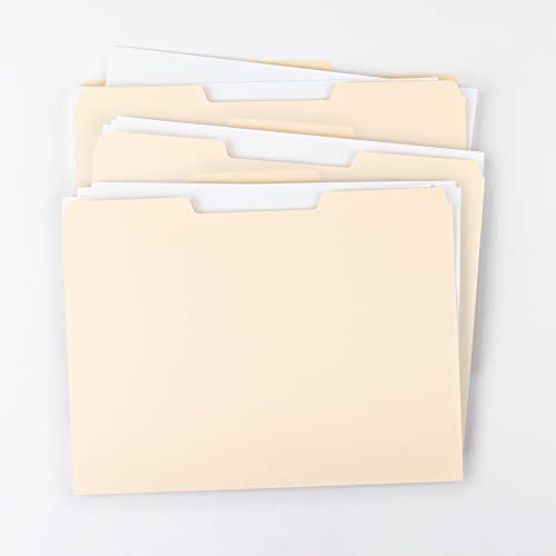 Smead Manila File Folder, 1/3Cut Tab, Letter Size, Manila, 100 per Box Pricepulse