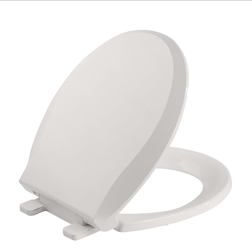 GarveeLife Toilet Seat, Safe PP Material, Quiet-Close, Easy Installation & Rele…