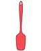 Mrs. Anderson’s Baking Spoon-Shaped Spatula, Heat-Resistant Flexible Nonstick Silicone, 11-Inches, Cherry