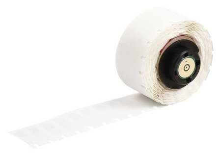 Printer Label, 1/2 In. W, Vinyl, PK500