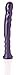 Tantus Goddess - Ultra-Premium Silicone Handle Dildo - Midnight Purple
