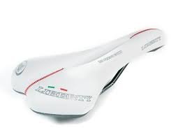 Montegrappa Liberty White For Bike MTB Saddle and Race Saddle Hole antiprostata