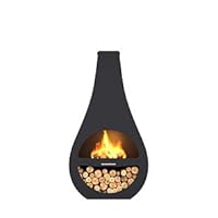  Gartenkamin Barbecook Kuro S-U schwarz XXL 