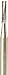 Qualité FG557 Operative Carbide Burs, 1.0mm Head Size, 4.2mm Head Length, Pack of 10