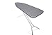 TIVIT Ironing Board Cover 22 x 58, Made in Italy. Pro Grip Pad Covers w/3 Fastener Straps & Pull Bungee Cord - Durable Scorch & Stain Resistant Padded Layers, Heat Reflective AlumiTek PRO Top Coat