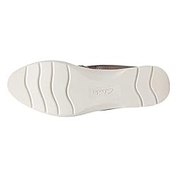 Clarks Womens Jenette Ease Ballet Flat, Metallic