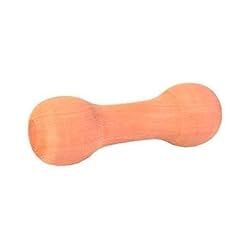 Trixie Rounded Wooden Retrieving Dumbbell, 125 g