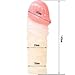 Realistic Thick Cock Penis Extender Girth Enhancer Extension Sleeve Sheath (Special Edition) (Large (4))