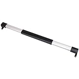 KAFEEK RV Screen Doors Cross Bar Handle Adjustable Length with Sturdy and Secure Black Non-Slip Grip
