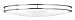LB72132 35W LED Ceiling Light Fixture Oval, 32in Flush Mount Light Fixture, Ceiling Lamp for Bedroom, Kitchen, Bathroom, Hallway, Stairwell, Super Bright 2800 Lumens, 3000K Warm White, Dimmable