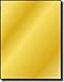 20 Label Outfitters® Full Sheet 8.5” x 11” Metallic Gold Foil Laser Permanent Adhesive Labels – 20 Sheets