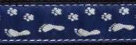 3/4" Best Friends Blue Small Hemp Collar