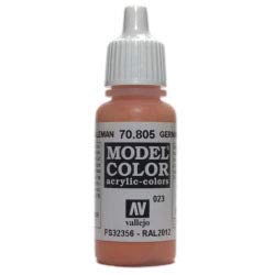 Vallejo Model Color Acrylic Paint German Orange 17ml Jar #70.805