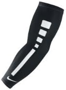 Nike Elite Basketball Sleeve, Black-White