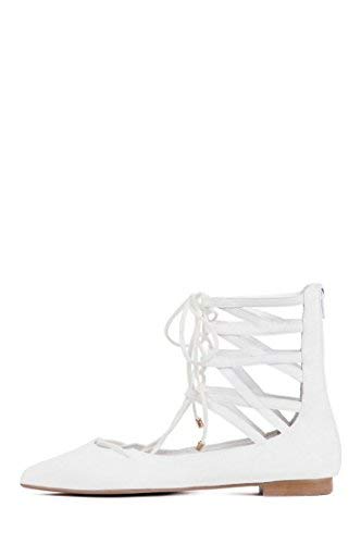 Jeffrey Campbell Atrium lace-up Pointy-Toe Flat