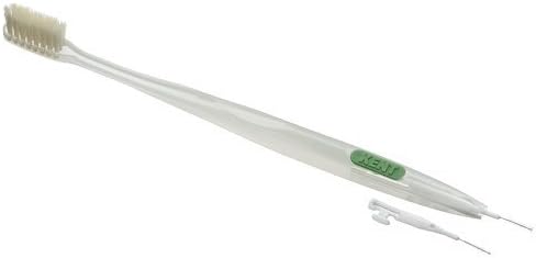 Ikemoto Knt-5012 Natural Hair Toothbrush with Between Kent Teeth by Ikemoto brush industry