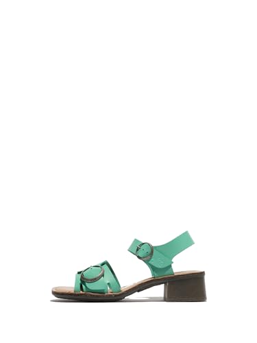 Fly London Damen EBLI238FLY Sandal, Spearmint/Natural, 41 EU