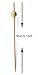 Cocktail Sticks Swizzle Picks for Fruit Sandwiches Barbeque Snacks etc Natural Bamboo Skewers for Coffee Drink Stir Stick 12 CM