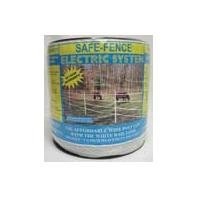 Powerfields H-3 Safe-Fence, Electric Fence Poly Tape, 825-Feet Roll, 1.5-Inch Wide, White