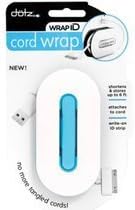 Paris Business Products WID34M Dotz WrapID Cord Wrap 4.25in Asst