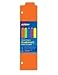 Avery-Dennison 24908 5 Tabbed Snap-In Bookmark Plastic Dividers, Assorted Solid Color, 3 x 11.5 in.