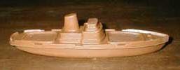 3D Chocolate Oil Tanker Ship Favor