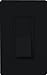 Lutron Claro On/Off Switch, 15-Amp, Single-Pole, CA-1PS-BL, Black