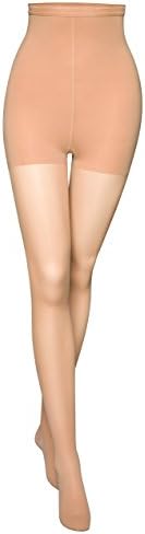 ITEM m6 Women’s Translucent Energizing and Shaping Compression Tights , Teint, Medium, Regular