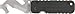 BLACKHAWK HawkHook Silver Handle Knife - Serrated Edge